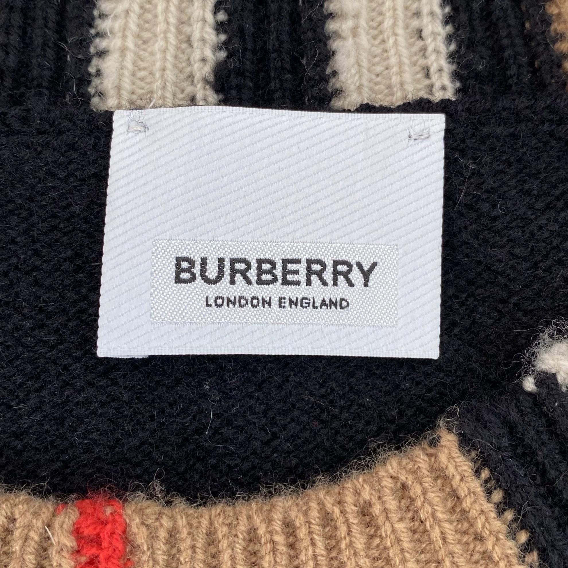 Burberry Burberry Black Knit Top L New With Tags Size US L / EU 52-54 / 3 - 7 Thumbnail