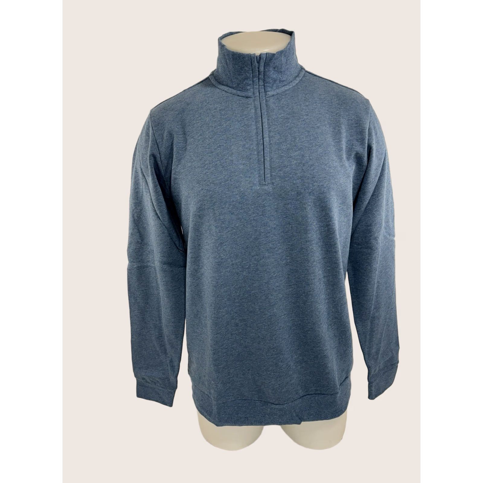 Vintage CRIQUET Sweater Fleece 1/4 Zip Pullover Jacket Mens S Blue Size US S / EU 44-46 / 1 - 1 Thumbnail