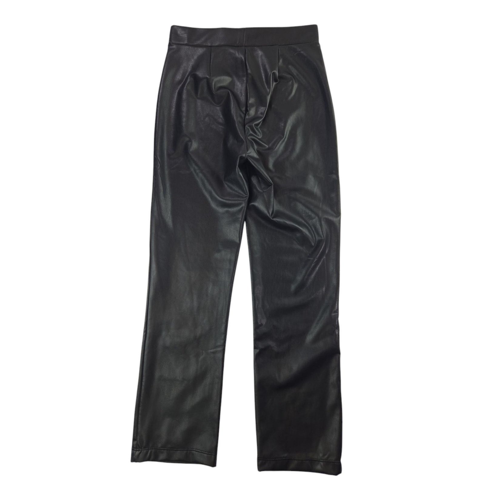 Sanctuary Sanctuary | Black, Straight Leg, Faux Leather Pants |Size XS Size 26" / US 2 / IT 38 - 3 Thumbnail