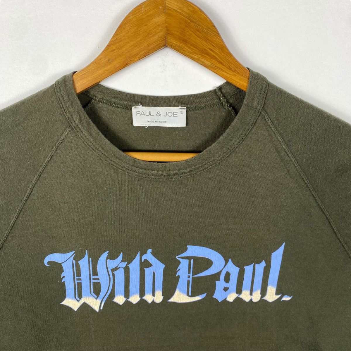 Paul & Joe PAUL & JOE Wild Paul Graphic Faded Crewneck Sweatshirt Small Size US S / EU 44-46 / 1 - 2 Thumbnail