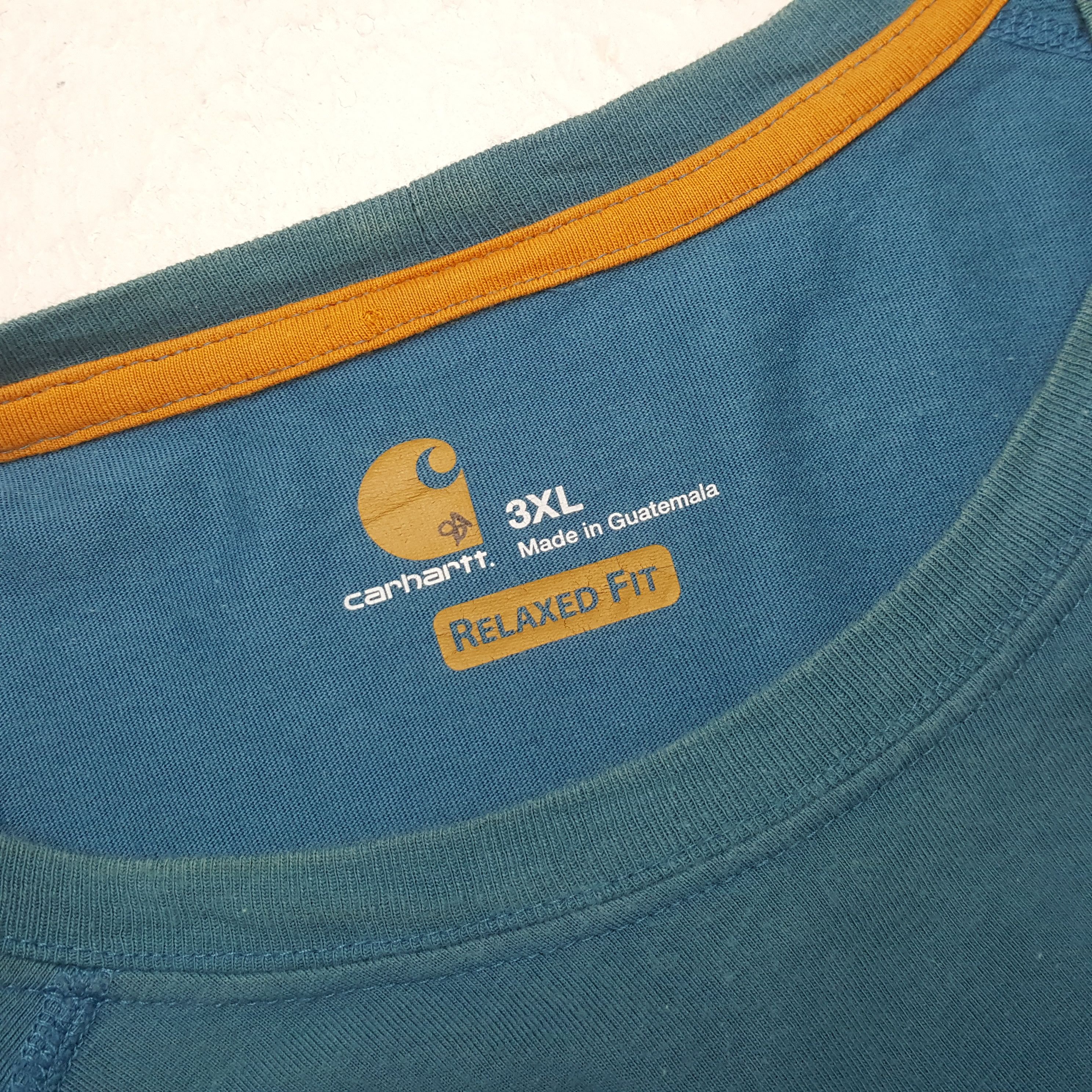 Carhartt Vintage Carhartt Pocket Design T-shirt RR3 Size US XXL / EU 58 / 5 - 4 Thumbnail
