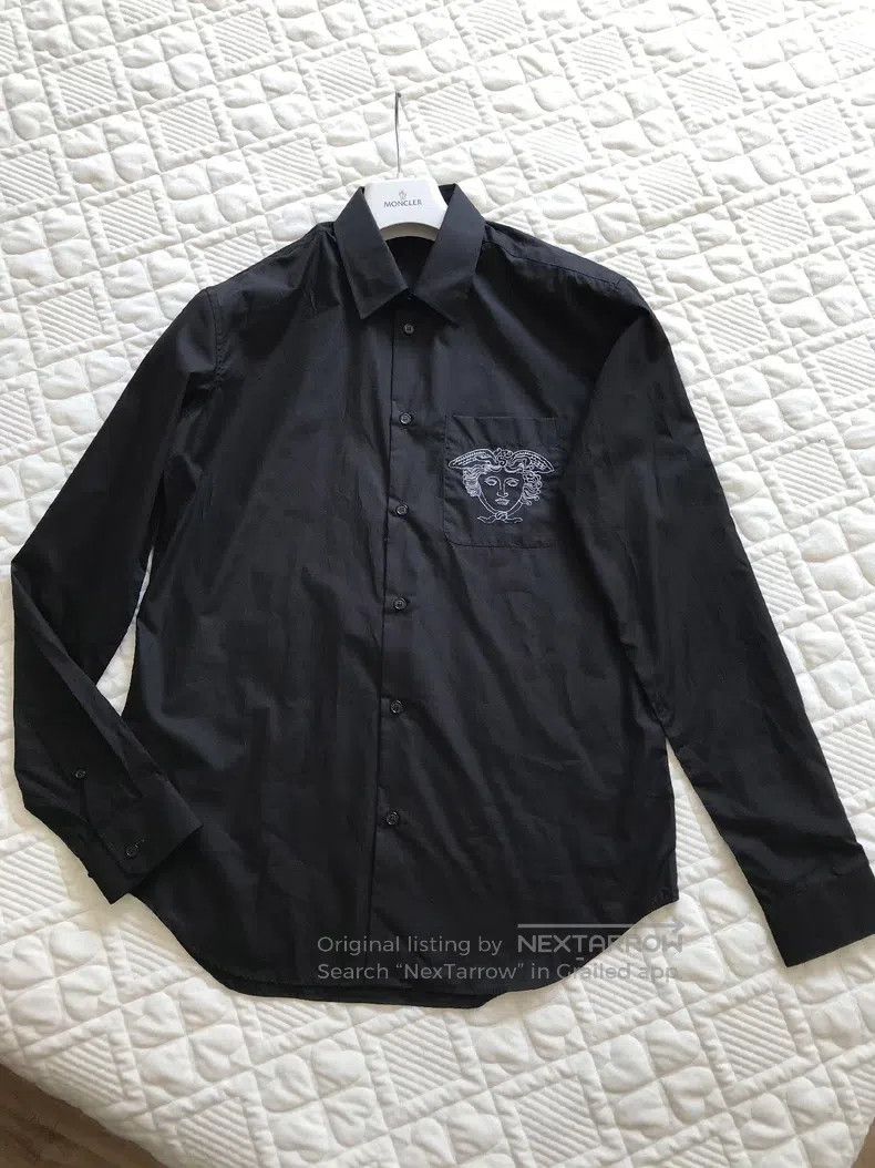 Versace Versace Men's embroidered shirts Size US M / EU 48-50 / 2 - 1 Thumbnail