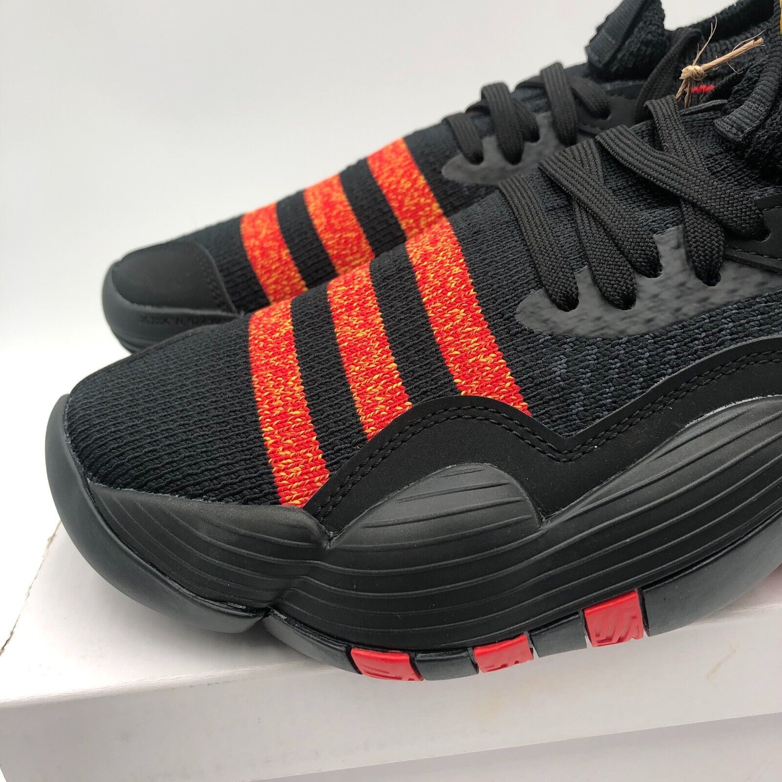 Adidas Adidas Trae Young 2 Men's Size 8.5 Hawks Black Red Size US 8.5 / EU 41-42 - 9 Thumbnail