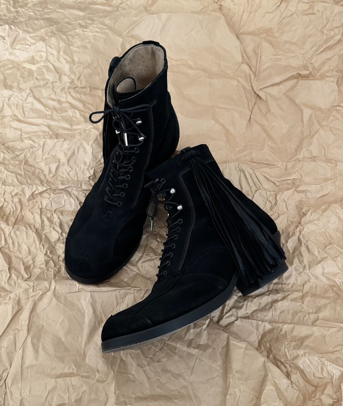 Takahiromiyashita The Soloist. TAKAHIROMIYASHITA THE SOLOIST takahiro miyashita suede shoes Size US 9 / EU 42 - 3 Thumbnail