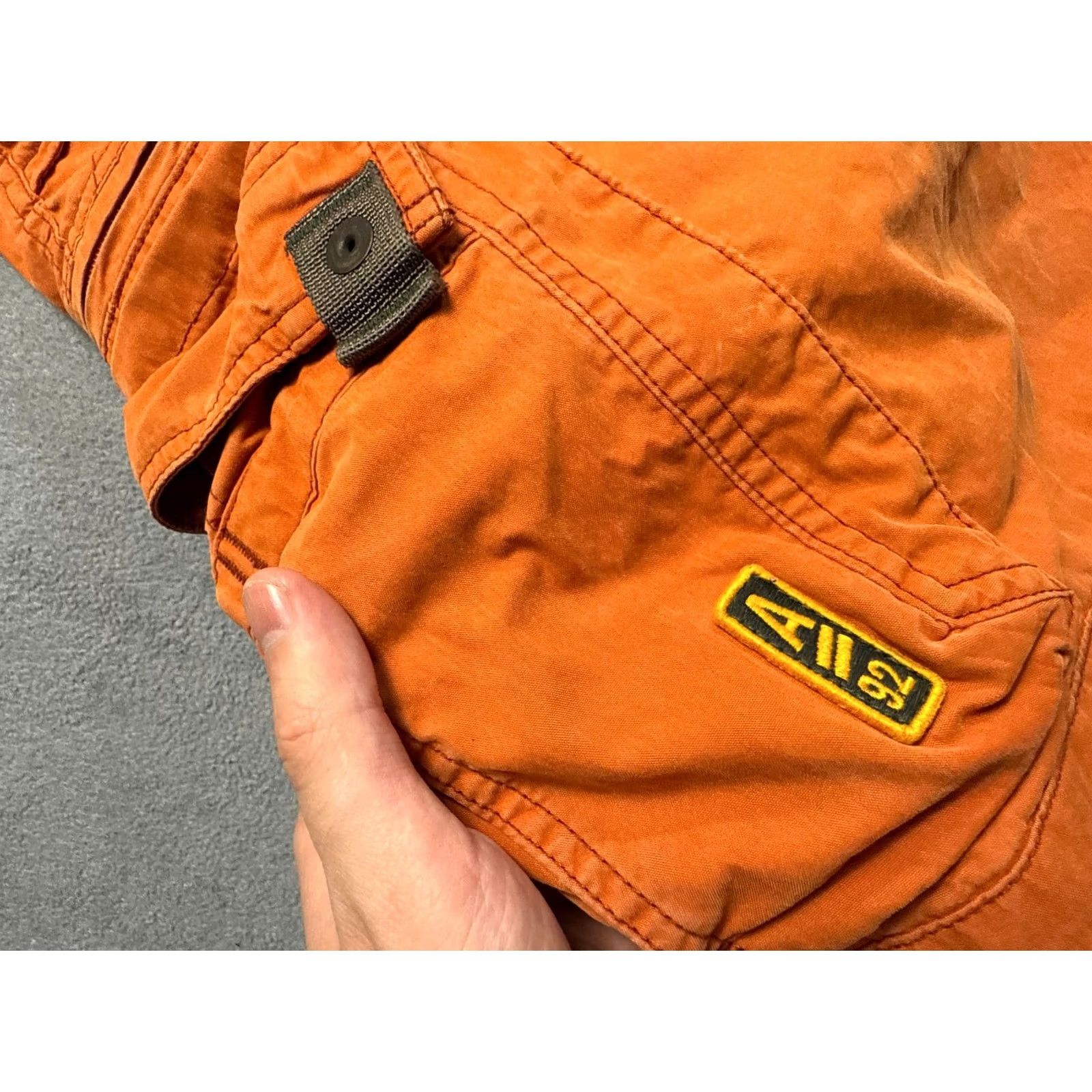 Abercrombie & Fitch abercrombie & fitch Shorts Orange Outdoor Track Hiking mens size 30 Size US 30 / EU 46 - 3 Thumbnail