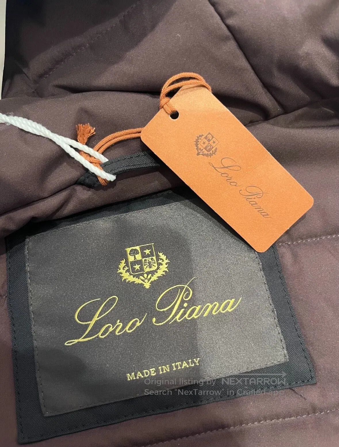 Loro Piana Loro Piana Men's Hooded Jacket. Size US S / EU 44-46 / 1 - 7 Thumbnail