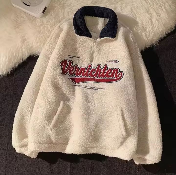 Japanese Brand × Vintage Japanese Style Embroidery Half Zipper Sweatshirt Size US XXL / EU 58 / 5 - 1 Thumbnail