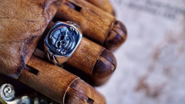 Jewelry Resizable High Voltage Danger Warning Signal Ring Size ONE SIZE - 7 Thumbnail