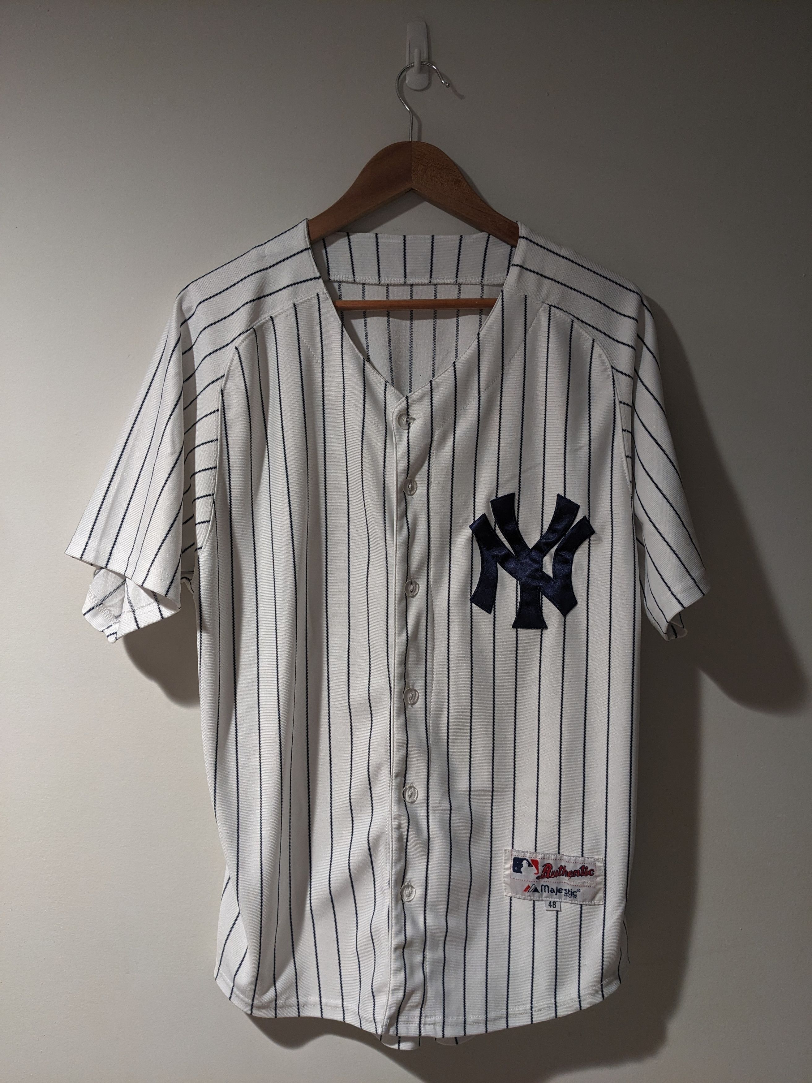 MLB Vintage 2009 New York Yankees Stadium Size 48 Jersey Size US XL / EU 56 / 4 - 1 Thumbnail