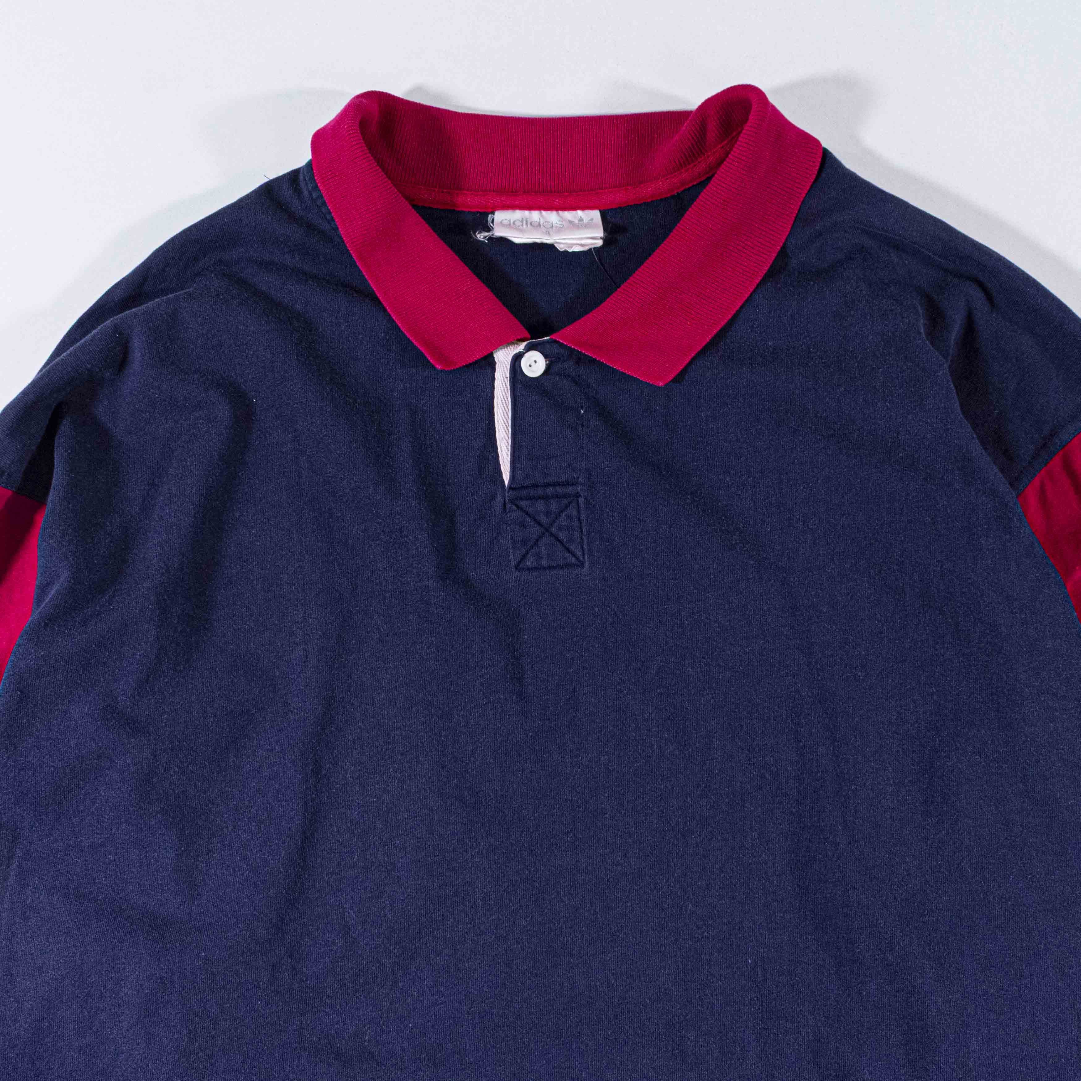 Adidas Vintage Adidas 1994 World Cup Polo Shirt Long Sleeve 90s Size US XL / EU 56 / 4 - 5 Thumbnail