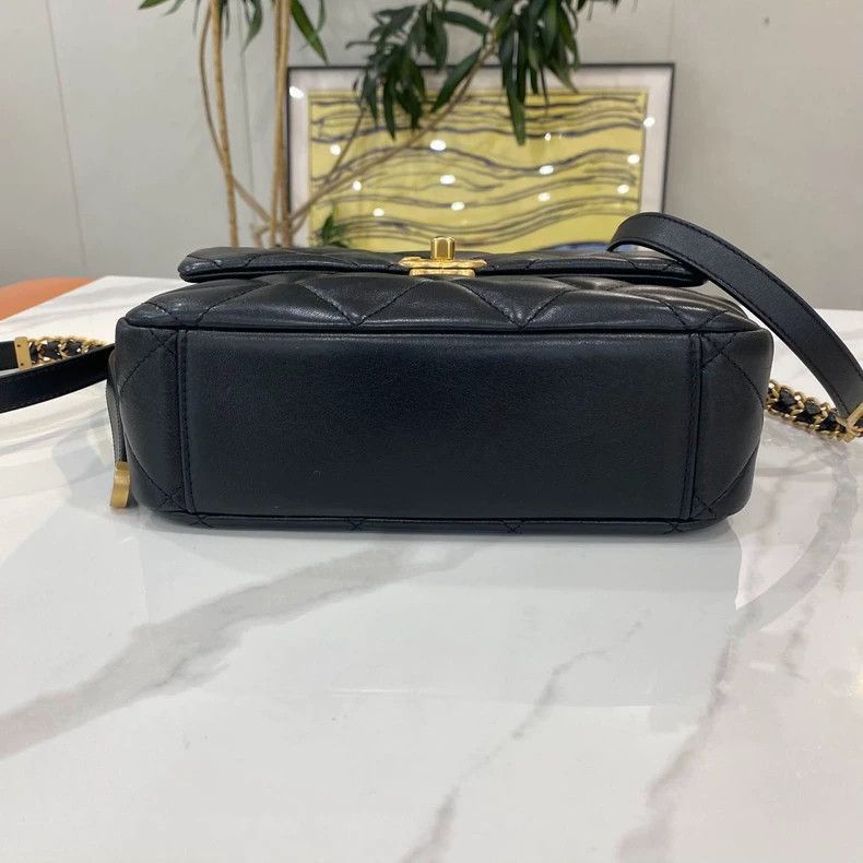 Chanel Classic Black Gold Chanel Woven Chain Bag Size ONE SIZE - 5 Thumbnail