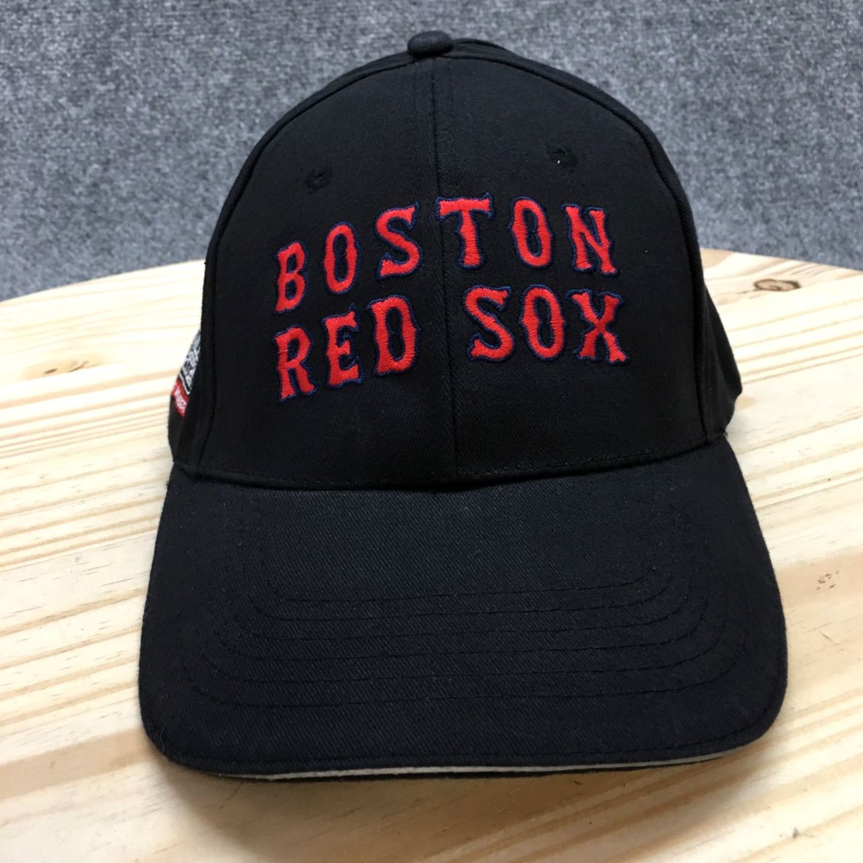 MLB Boston Red Sox MLB Baseball Cap Mens Blue One Size Curved Brim Embroidered Logo Size ONE SIZE - 3 Thumbnail