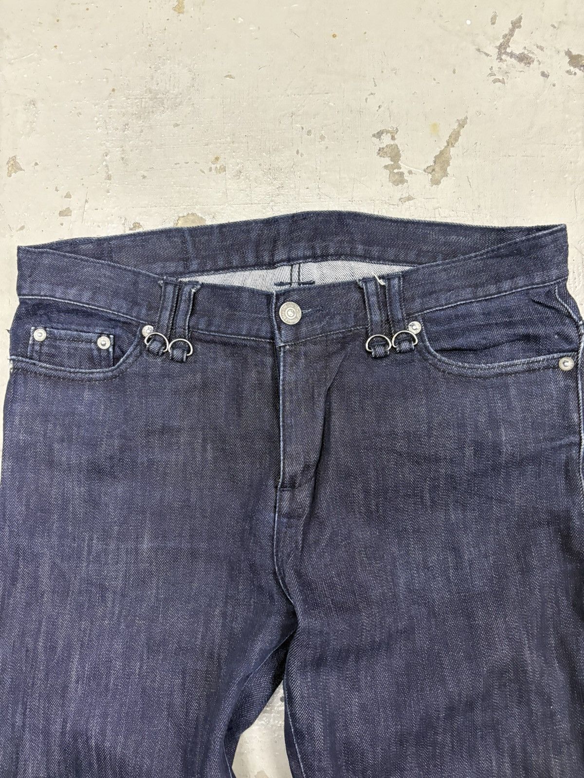 Tornado Mart Waxed Buffalo Bobs Indigo D-ring playboy holy land J Cut Size US 31 - 10 Thumbnail