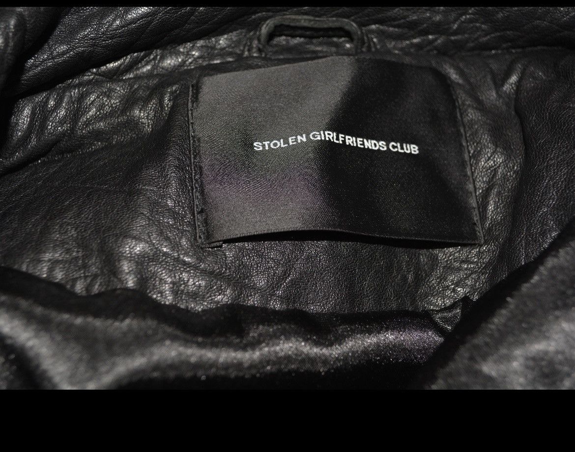 Stolen Girlfriends Club Black joey biker leather jacket Size US XL / EU 56 / 4 - 13 Thumbnail