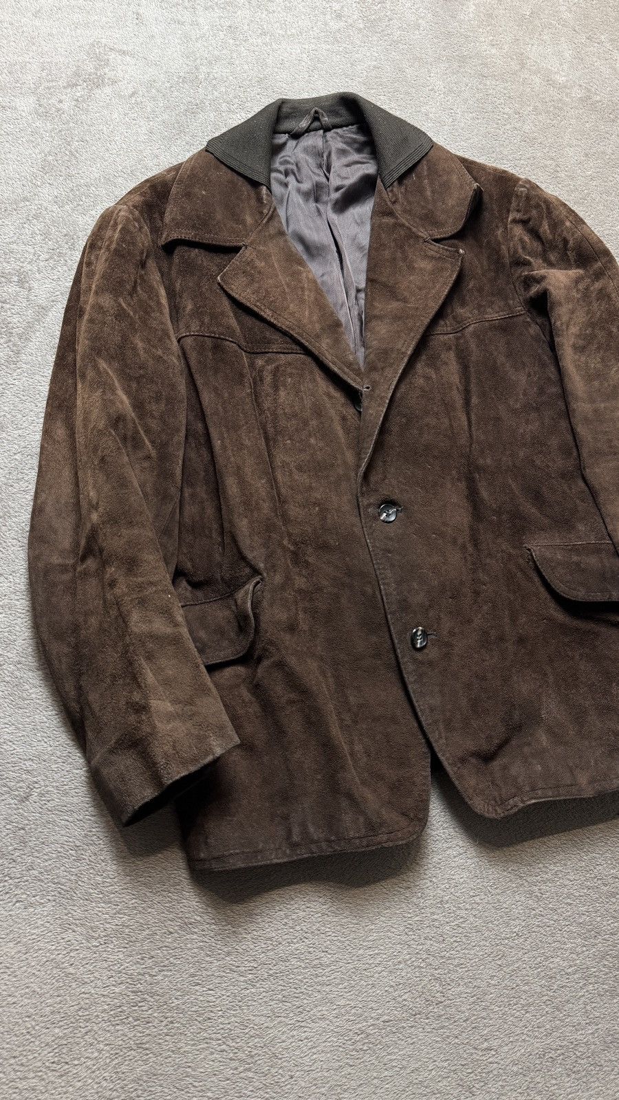 Genuine Leather Y2K Vintage Oversized Leather Blazer Jacket ysl gucci prada Size US M / EU 48-50 / 2 - 2 Thumbnail