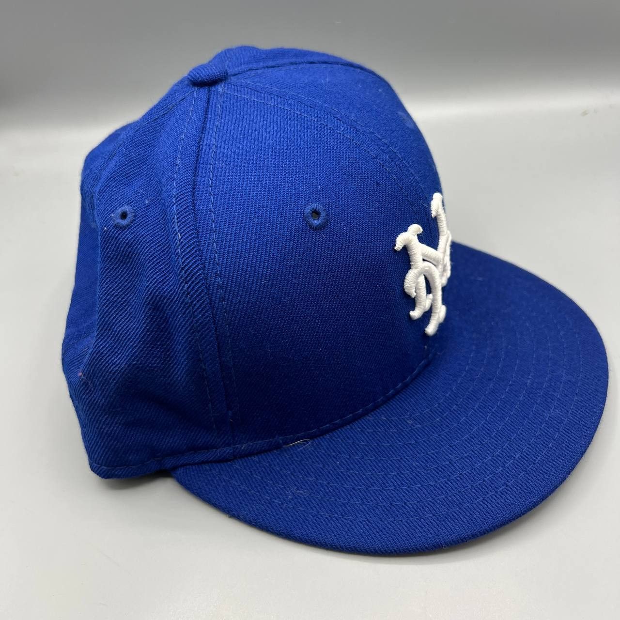 New Era New York Mets Hat Men 7 3/8 Embroidered MLB Fitted Cap Size ONE SIZE - 4 Thumbnail