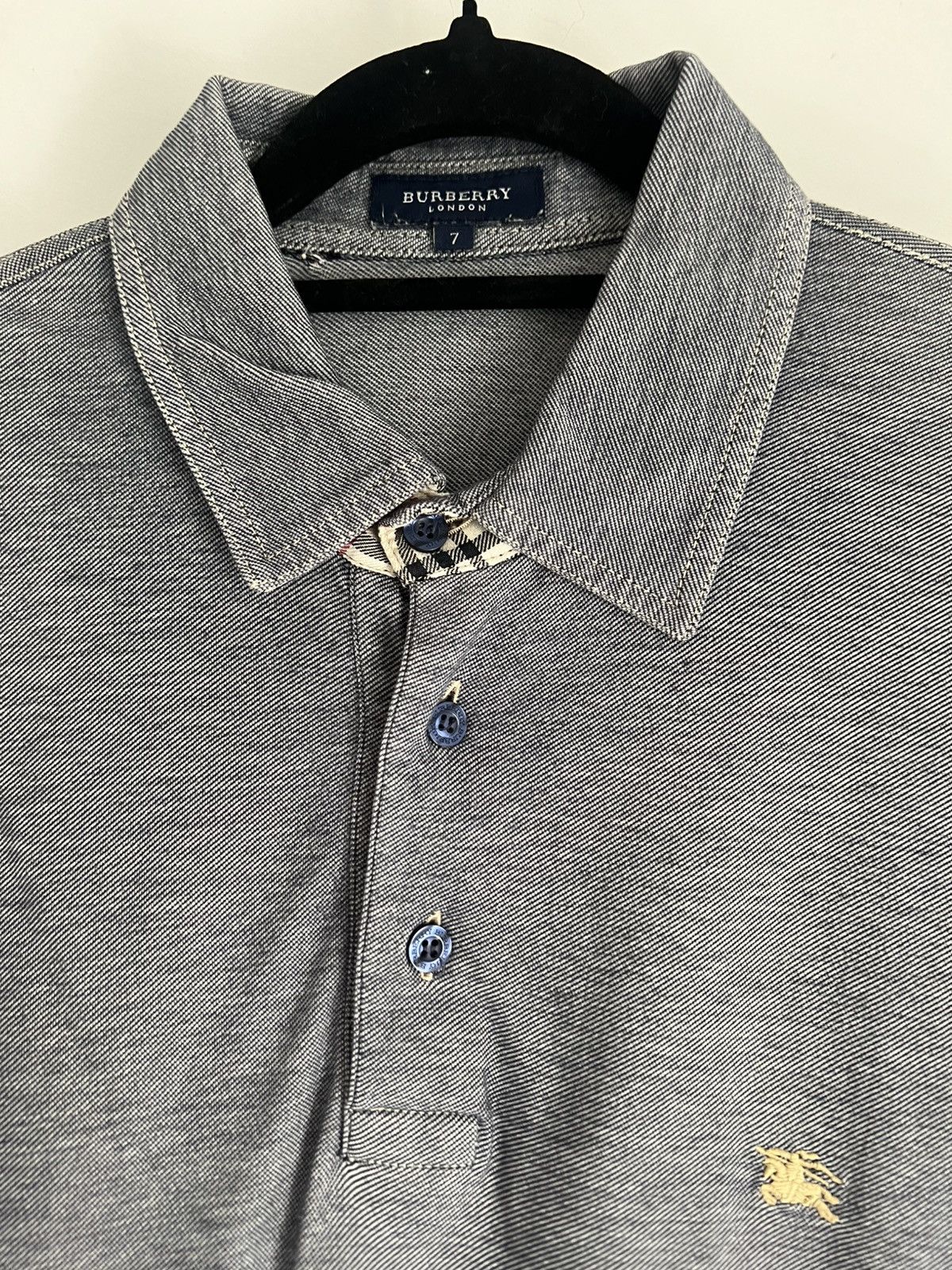 Burberry Burberry polo shirt L nova check Size US L / EU 52-54 / 3 - 3 Thumbnail