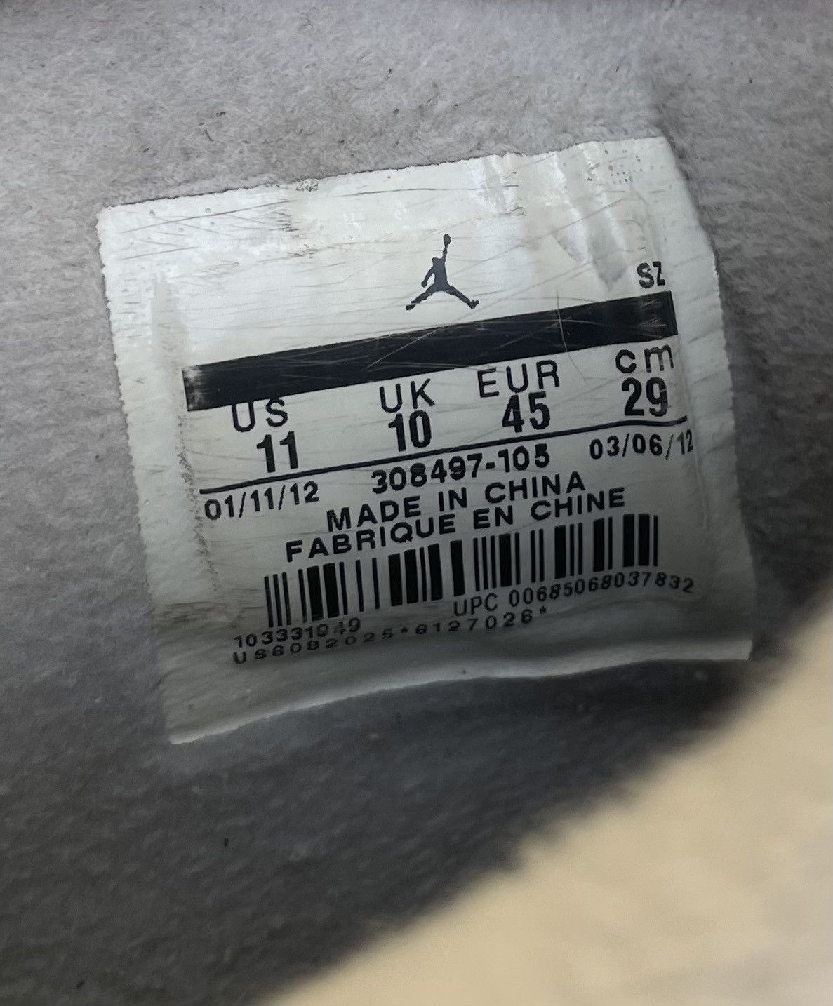 Jordan 4 'Military Blue' OG 2012