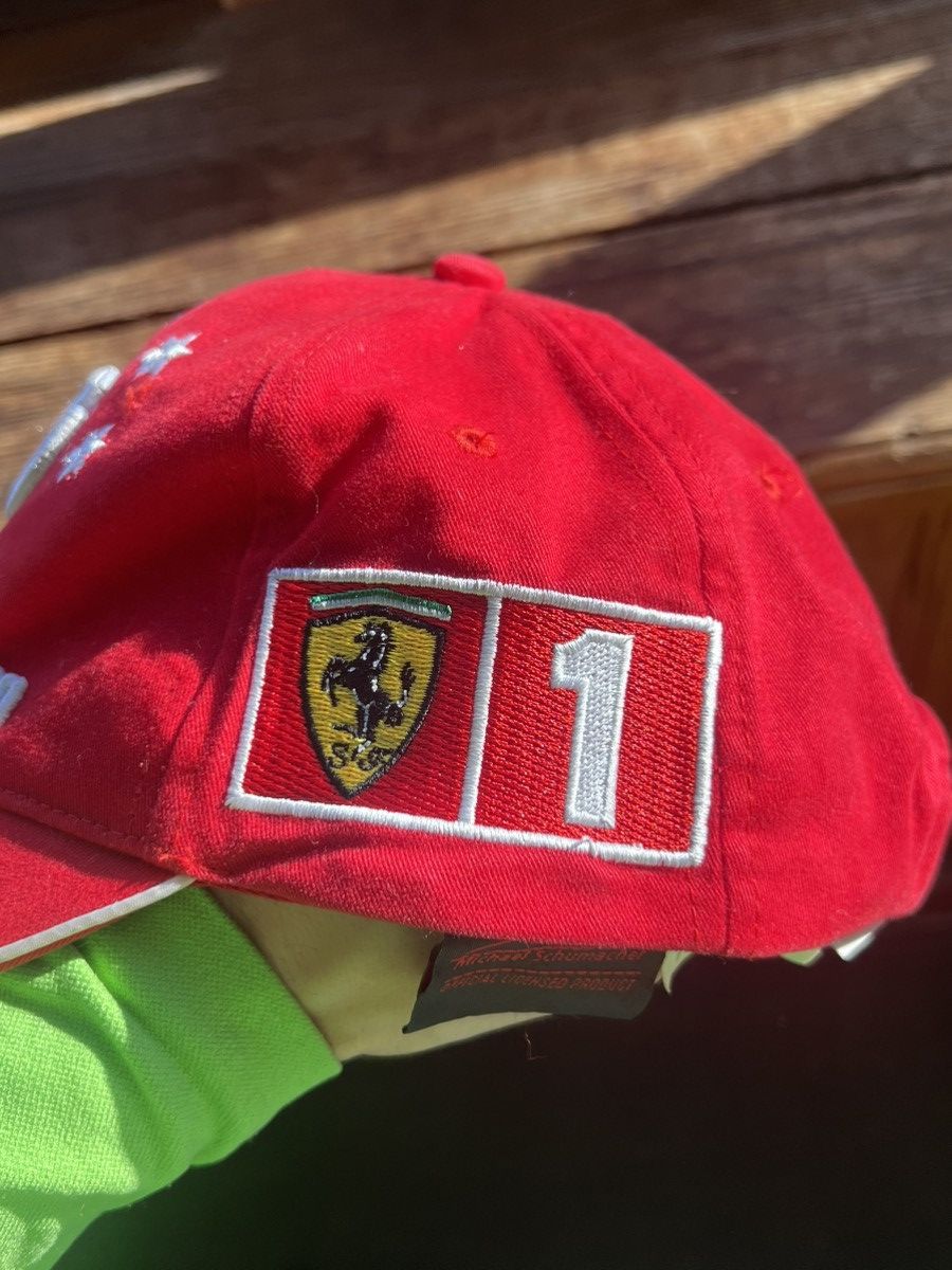 Ferrari Vintage Hat Michael Schumacher Formula 1 Ferrari racing cap Size ONE SIZE - 8 Thumbnail