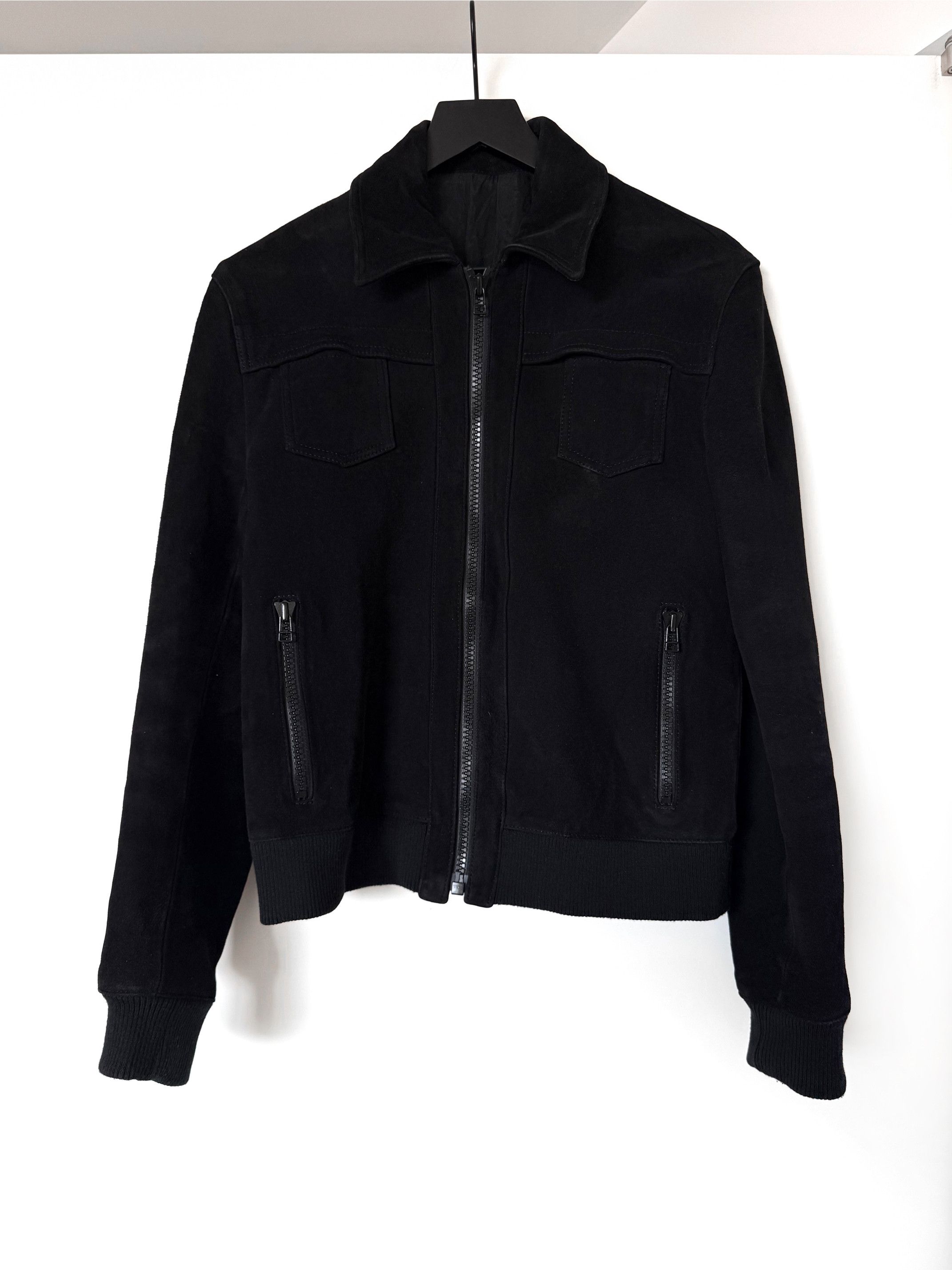 Dior × Hedi Slimane 06AW 'A2' 4 pockets leather jacket sz 44 | Grailed