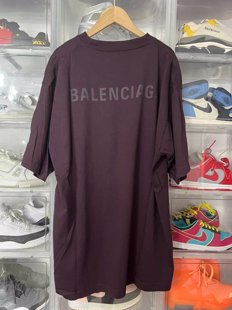 Balenciaga Balenciaga Logo printed short sleeves before and after win Size US M / EU 48-50 / 2 - 2 Thumbnail
