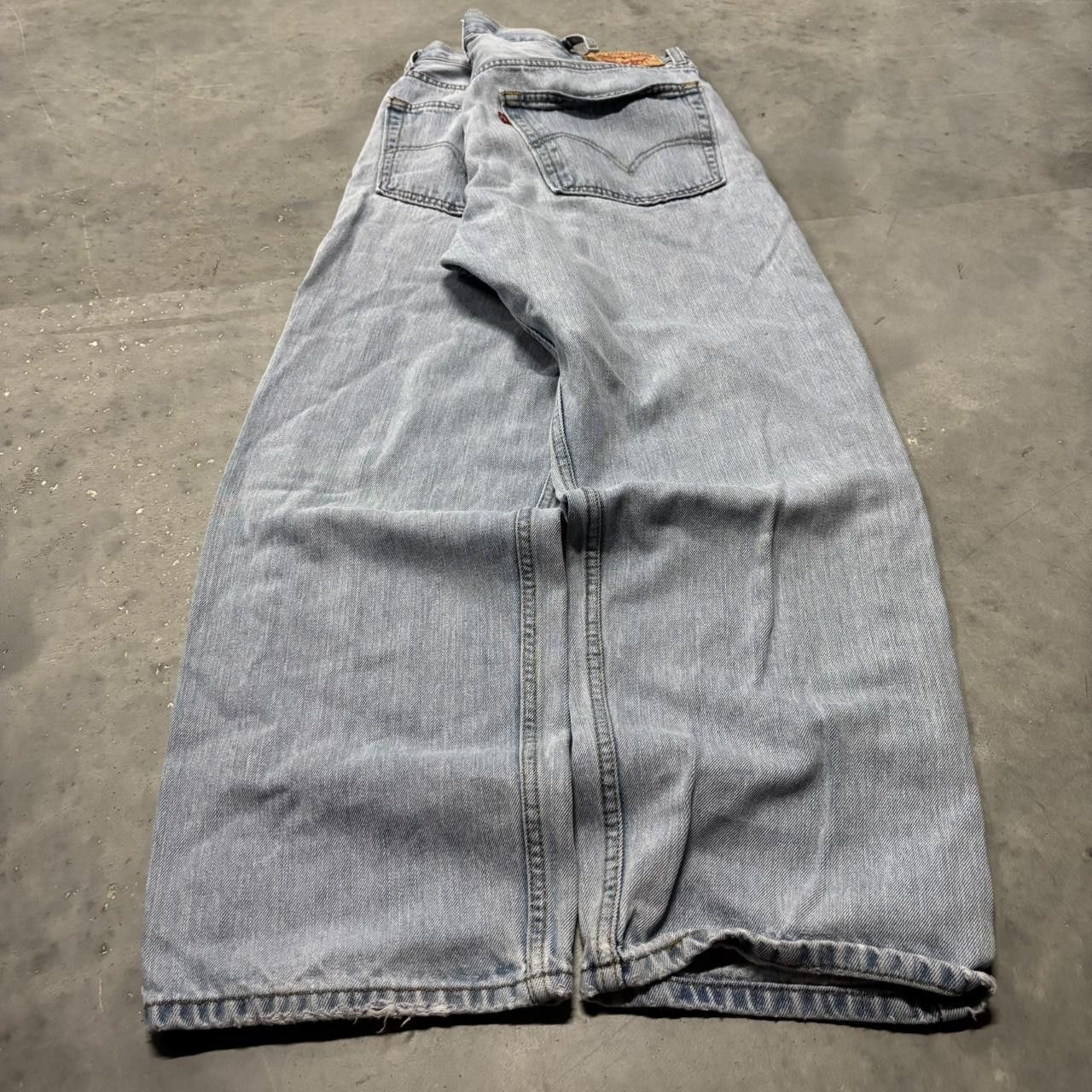 Levi's × Vintage Crazy Vintage Y2K/2000s Light Wash Essential Levis Denim Jeans! Size US 36 / EU 52 - 4 Thumbnail