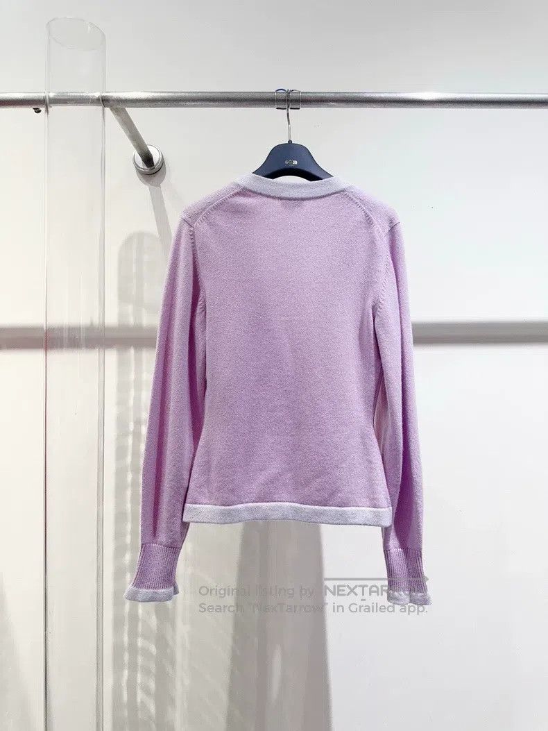 Chanel Chanel 23S taro purple cardigan coat Size XXS / US 00 / IT 34 - 4 Thumbnail