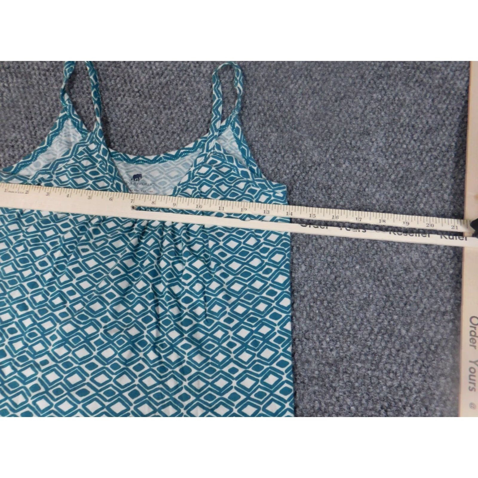 Banana Republic Banana Republic Blouse Womens Large Blue pullover stretch Size L / US 10 / IT 46 - 4 Thumbnail