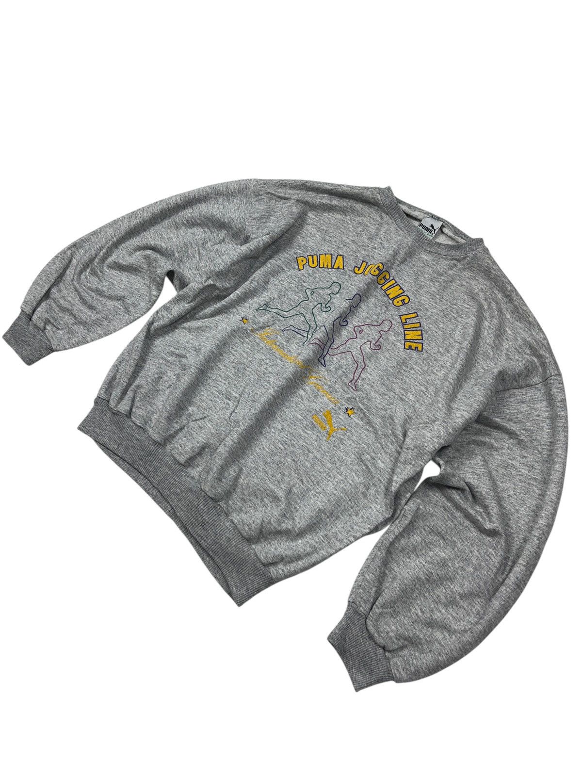 Puma Vintage 80s Puma Jogging Life International Games Sweatshirt Size US XL / EU 56 / 4 - 2 Thumbnail