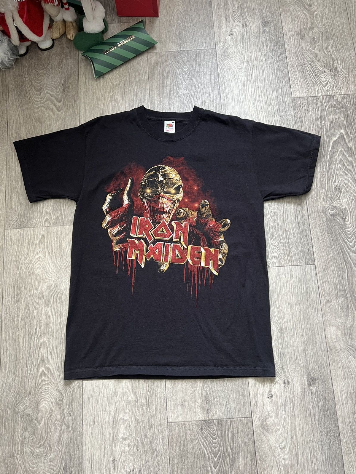 Band Tees × Iron Maiden × Vintage VINTAGE 00s IRON MAIDEN TEE SHIRT Size US L / EU 52-54 / 3 - 2 Thumbnail