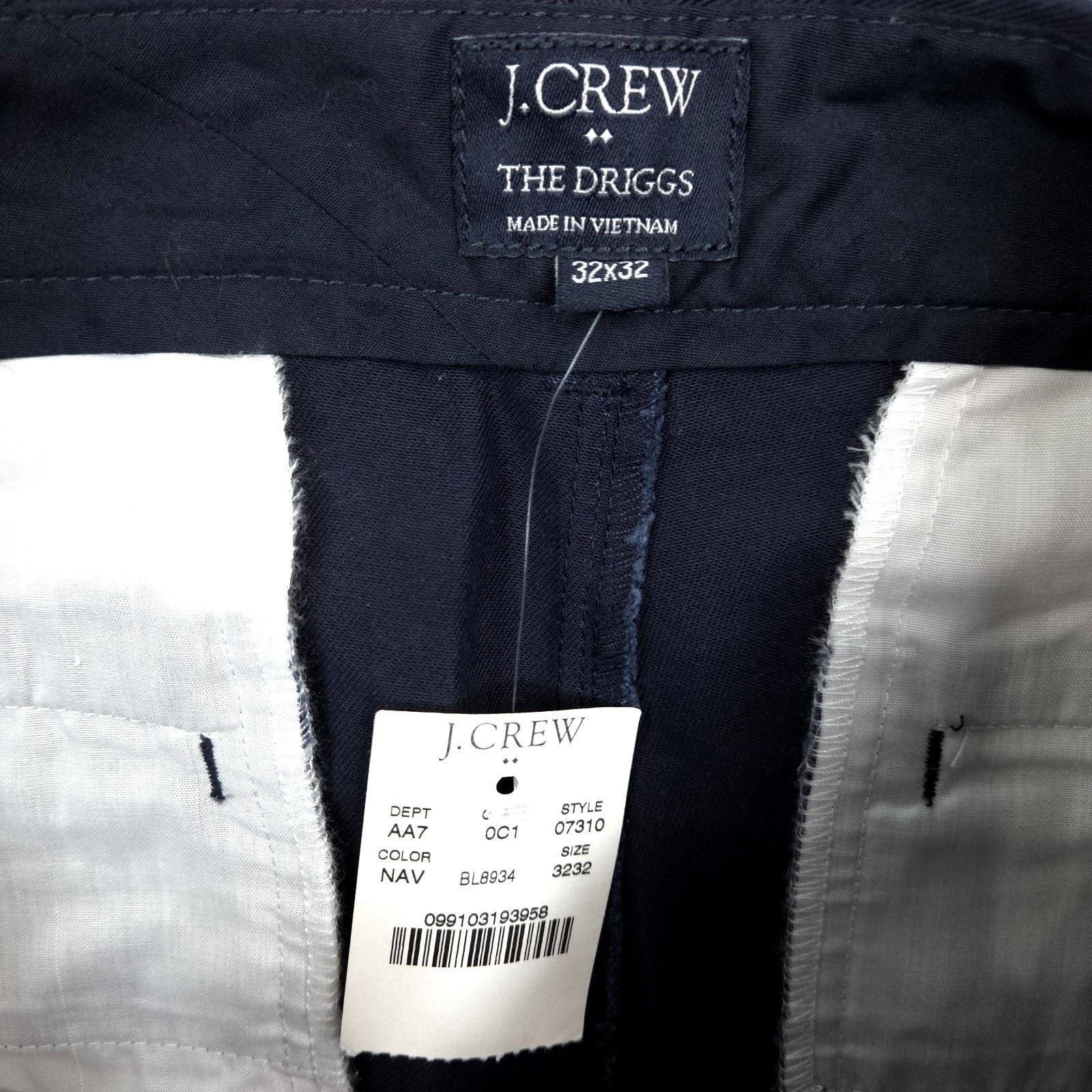 J.Crew NWT J Crew The Driggs Chino Pants Men's Size 32x32 Size US 32 / EU 48 - 3 Thumbnail