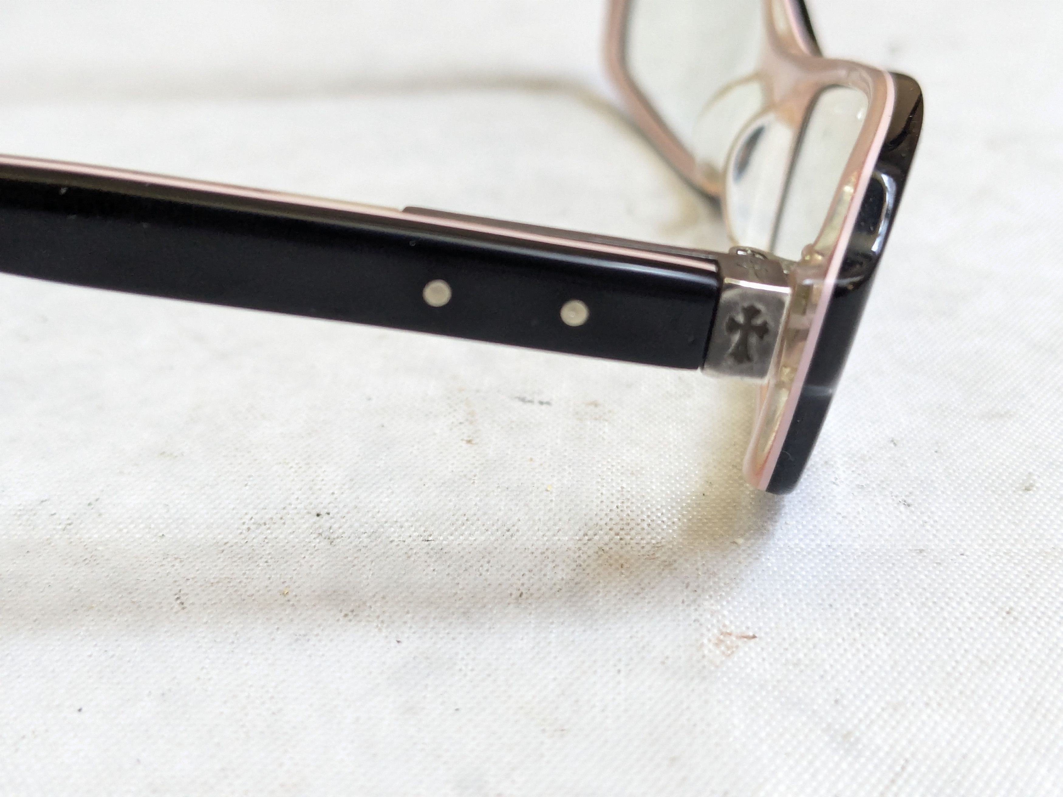 Chrome Hearts Chrome Hearts Cooze Eyeglasses Pink Black Cross Size ONE SIZE - 8 Thumbnail