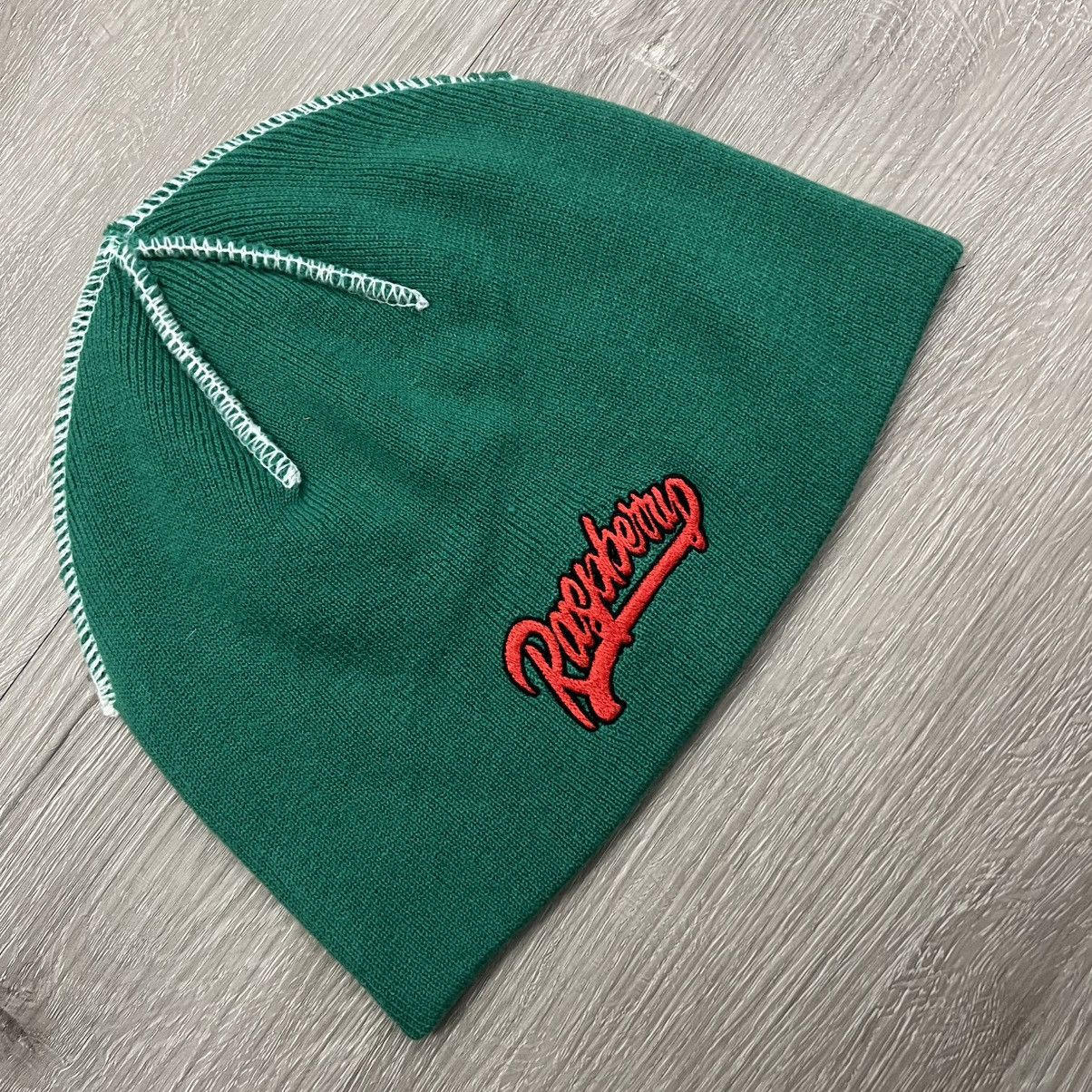 The GV Gallery GV Gallery Raspberry Hills Swoosh Beanie Size ONE SIZE - 1 Thumbnail