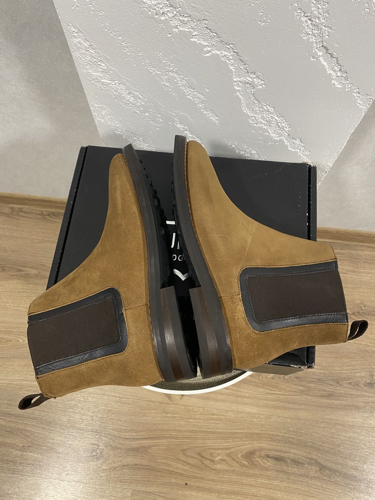 Thursday Boot Company Thursday Boot Company Honey Suede Duke Wide Boots Size:8US Size US 9 / EU 42 - 4 Thumbnail