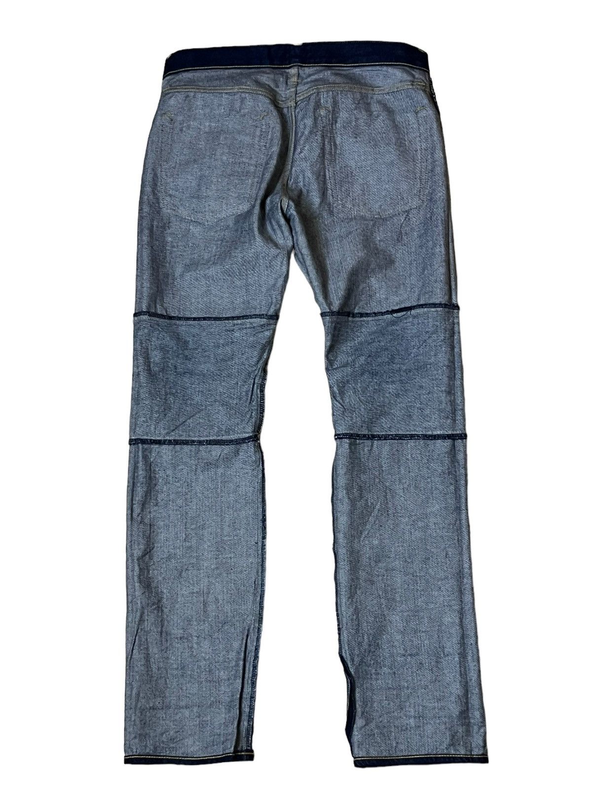 Hysteric Glamour HYSTERIC GLAMOUR (SAMPLE)STUDDED POCKET SELVEDGE DENIM JEAN Size US 32 / EU 48 - 5 Thumbnail