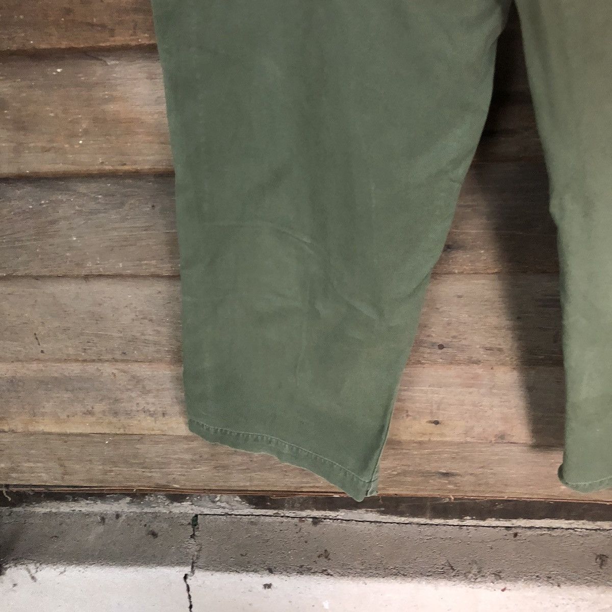 Japanese Brand DL Japan military army Green Cargo Multipocket Pants #S2754 Size US 32 / EU 48 - 15 Thumbnail