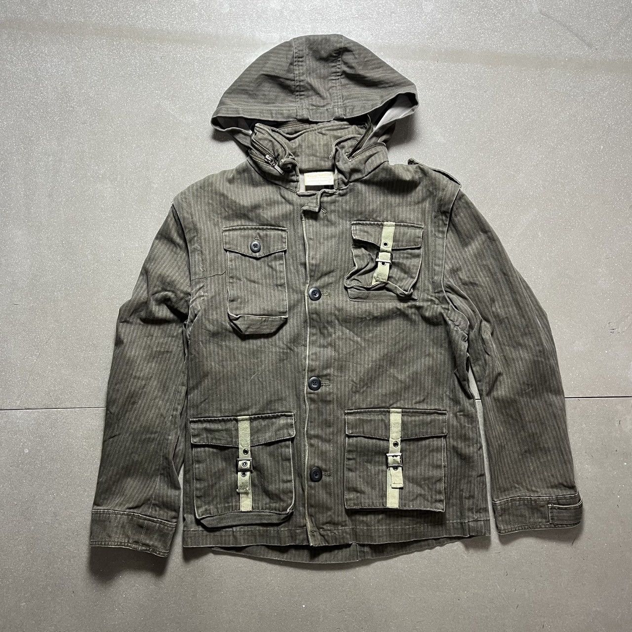 Japanese Brand × Le Grande Bleu (L.G.B.) Create Barefoot Japanese Brand Zip-Off Sleeve Jacket Size US L / EU 52-54 / 3 - 1 Thumbnail