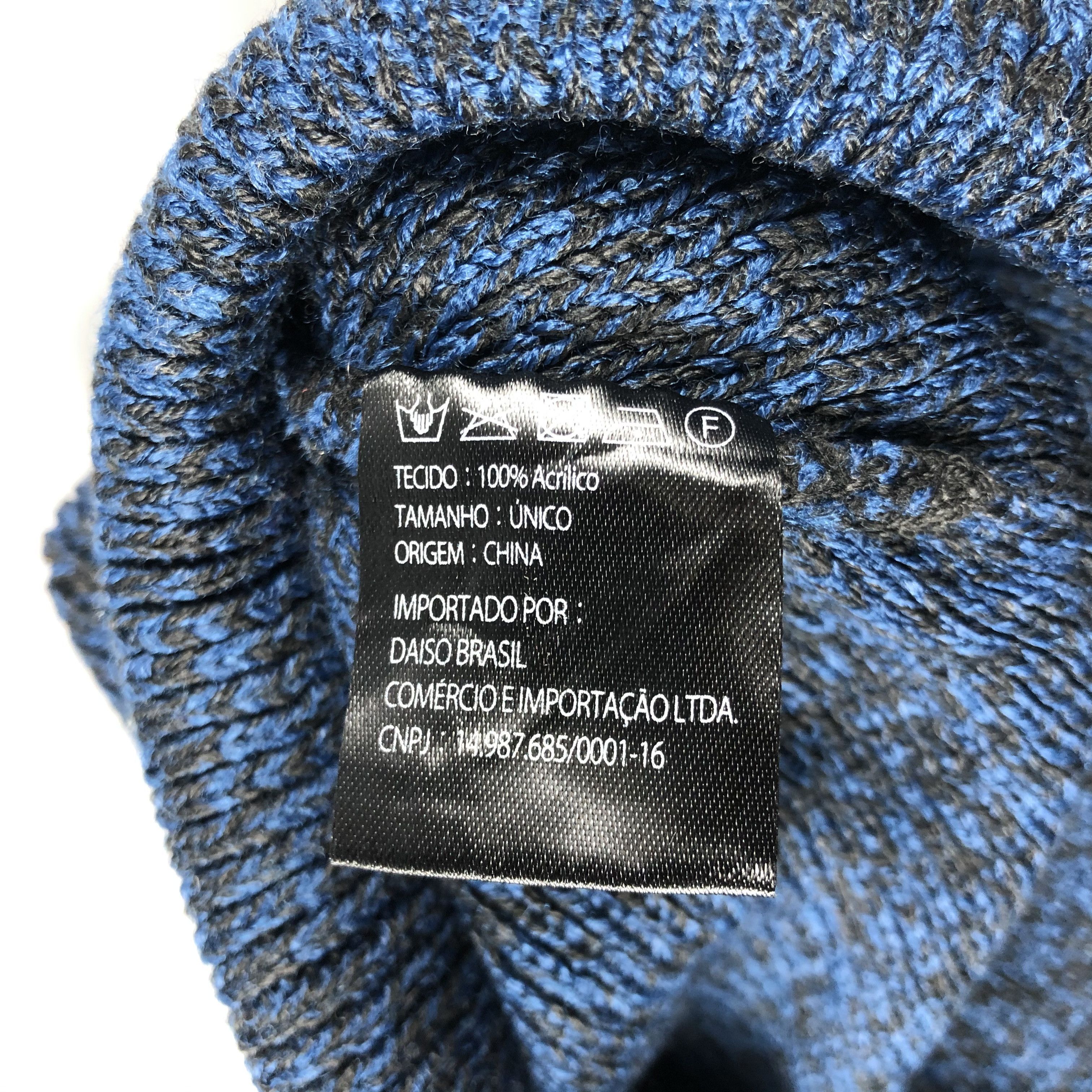 Japanese Brand × Vintage Daiso Basic Beanie Snow Hat Snow Cap -D1063 Size ONE SIZE - 6 Thumbnail