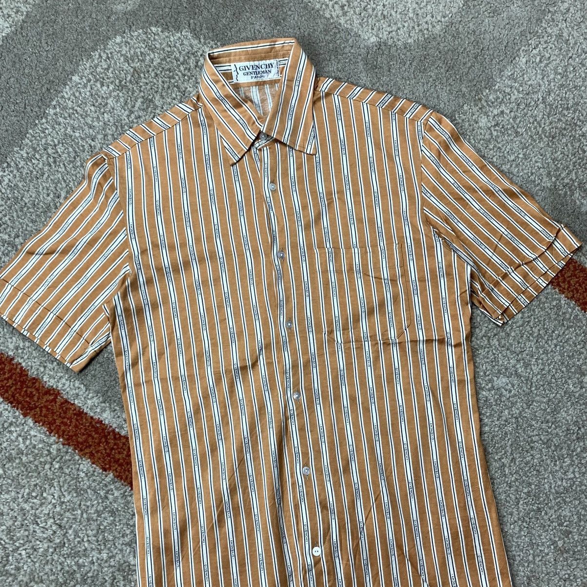 Givenchy GIVENCHY GENTLEMAN PARIS Rare Vintage 70's Shirt Size US XS / EU 42 / 0 - 3 Thumbnail