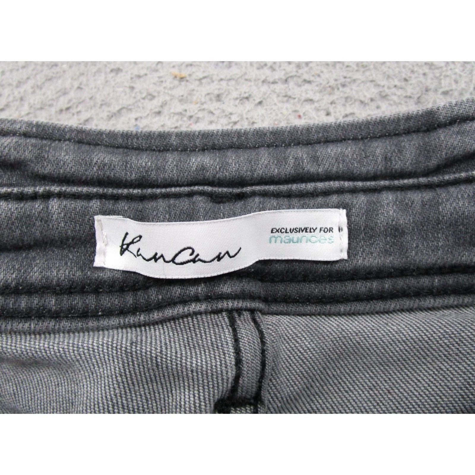 Vintage Kancan Jeans Womens High Rise Black Stretch Denim Size 30 Skinny Regular 5-Pocket Logo Denim Brand KanCan Womens Jeans Size 30" / US 8 / IT 44 - 4 Thumbnail