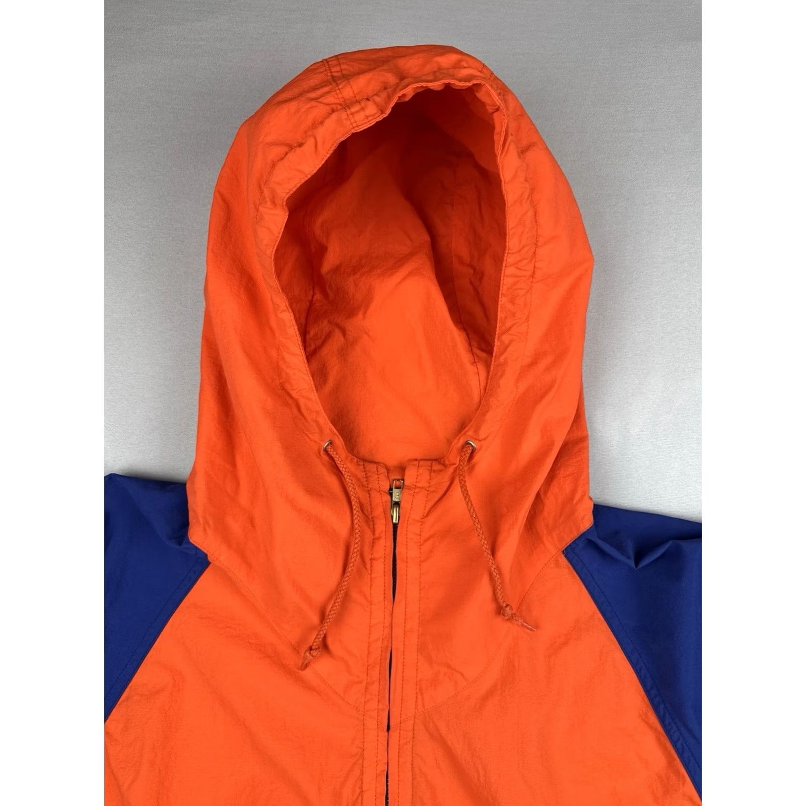 Polo Ralph Lauren VINTAGE Polo Ralph Lauren Sport Windbreaker Jacket Orange Blue Hooded L Mens Size US L / EU 52-54 / 3 - 5 Thumbnail