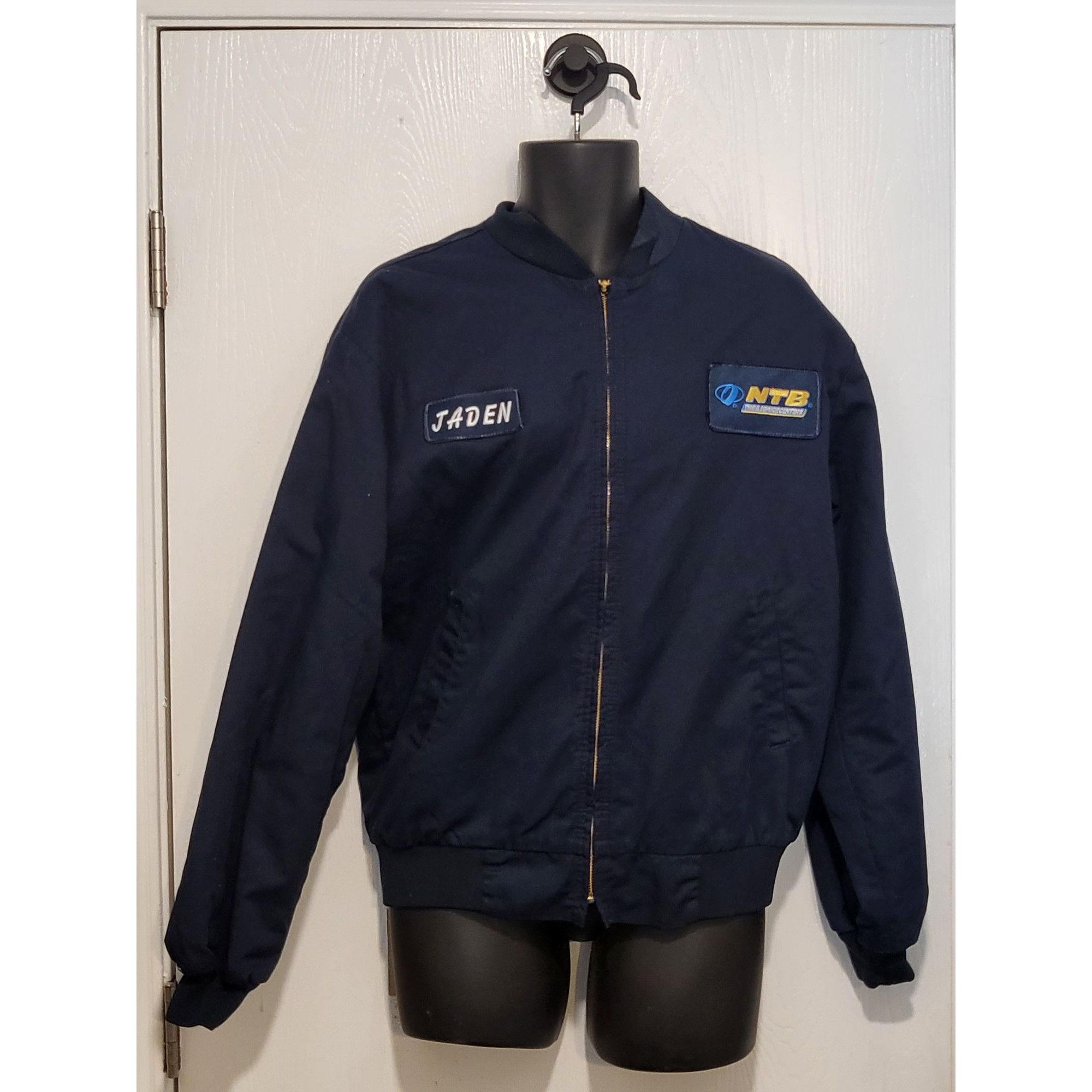 Cintas Cintas NTB Tire Full Zip Jacket Men Sz M Patched Blue Employ Size US M / EU 48-50 / 2 - 1 Thumbnail