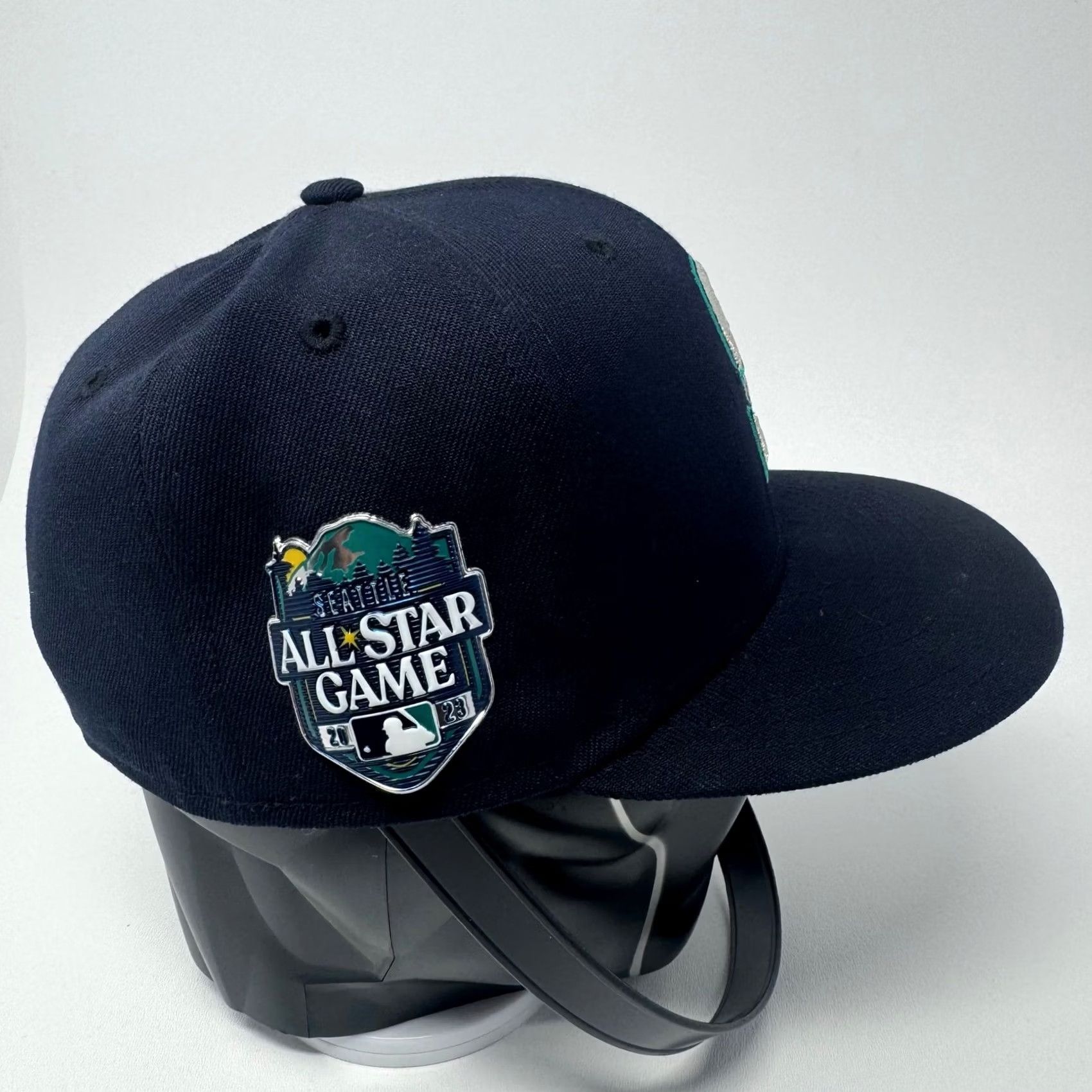 New Era Seattle Mariners 2023 All Star Game On-Field New Era Hat 59FIFTY Fitted Size 7 Blue Football? Size ONE SIZE - 3 Thumbnail