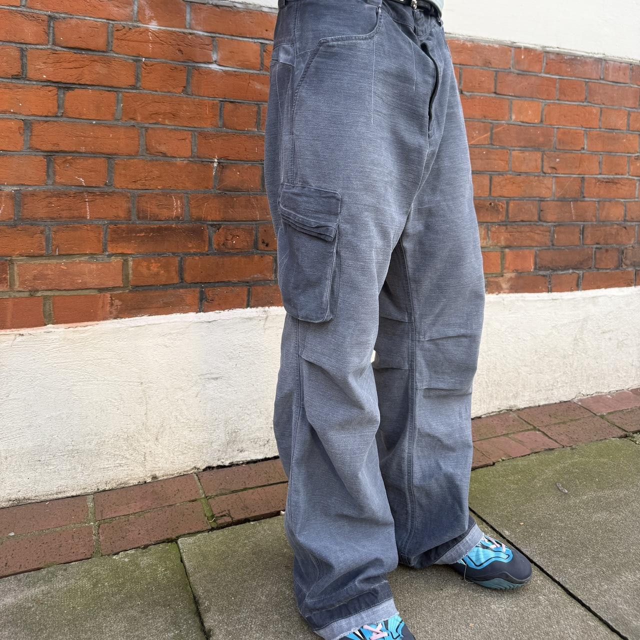 XLIM xlim ep8 03 flared trousers navy technical Size US 32 / EU 48 - 1 Thumbnail