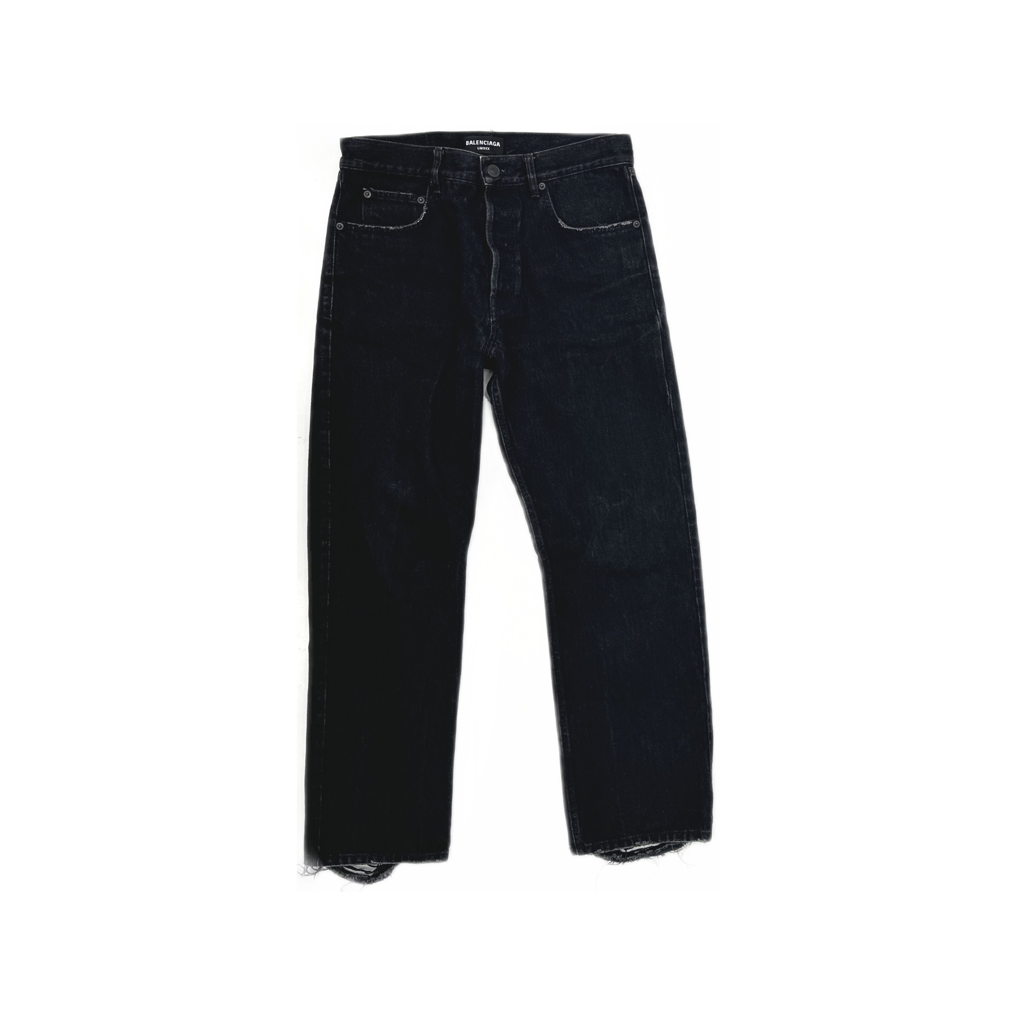 Balenciaga Balenciaga Black Denim Jeans Size 32 Size US 32 / EU 48 - 1 Thumbnail