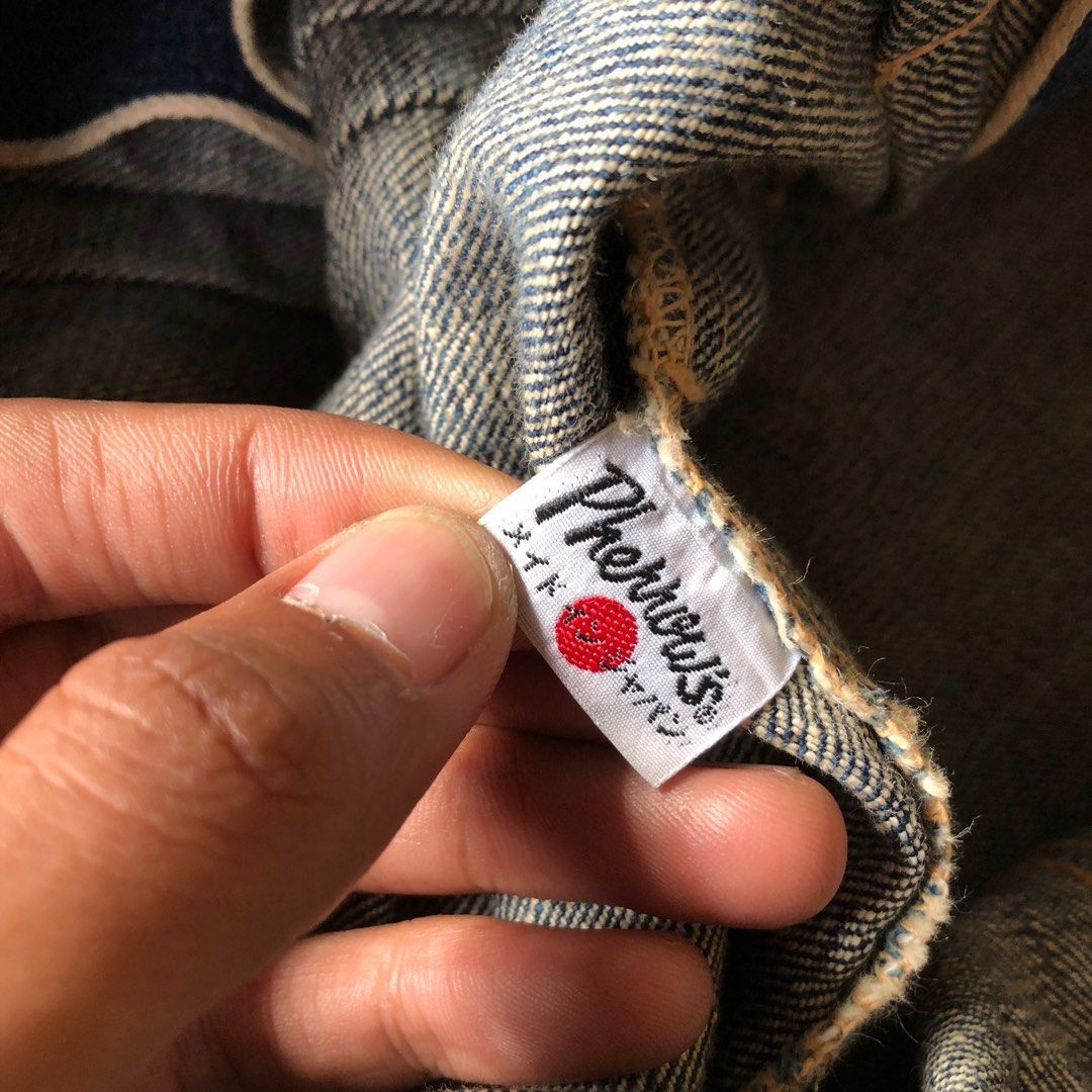 Japanese Brand × Pherrow's Pherrow's Japan Trucker Denim Jacket Zip Pocket Size US M / EU 48-50 / 2 - 8 Thumbnail