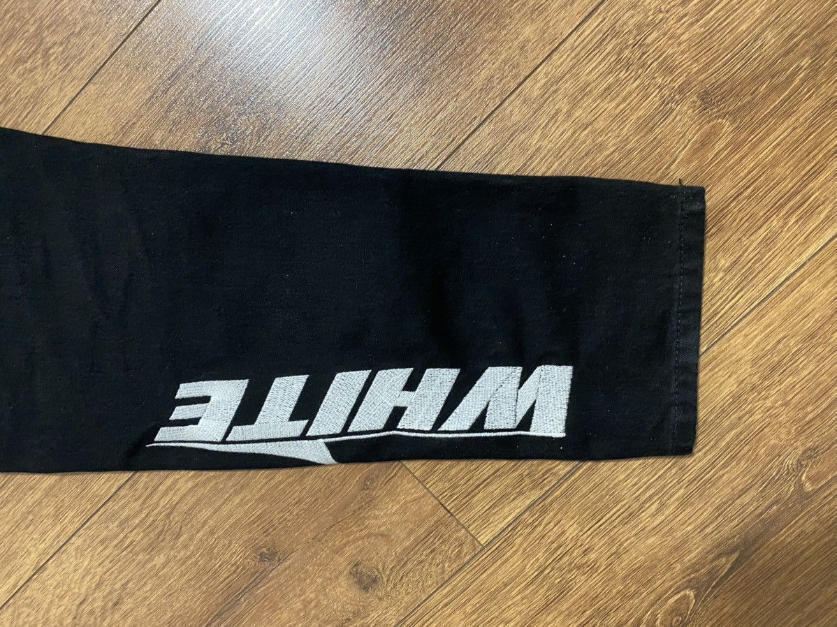 Off-White OFF-WHITE c/o VIRGIL ABLOH Black low crotch jeans Size US 31 - 4 Thumbnail