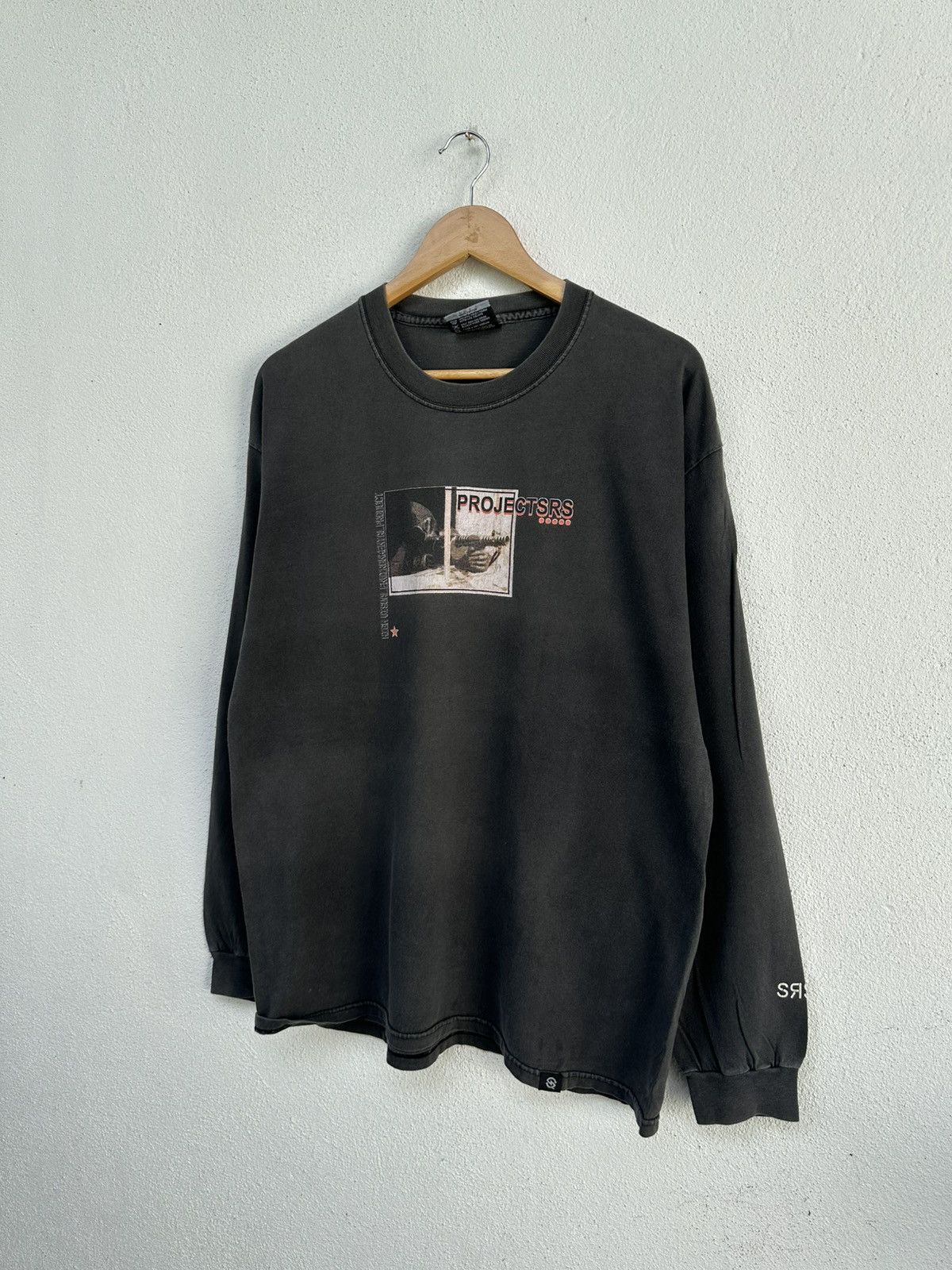 Vintage Vintage Srs Projector Sniper Long Sleeve T Shirt Size US L / EU 52-54 / 3 - 3 Thumbnail