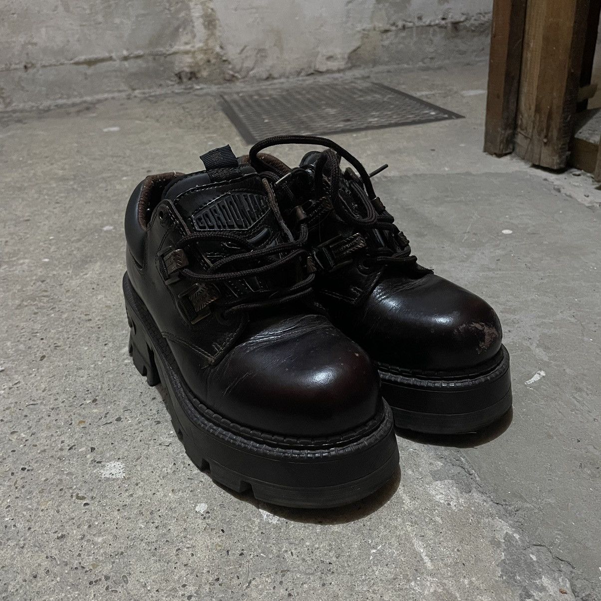 New Rock Vintage Archive New Rocks Platform Boots | Grailed