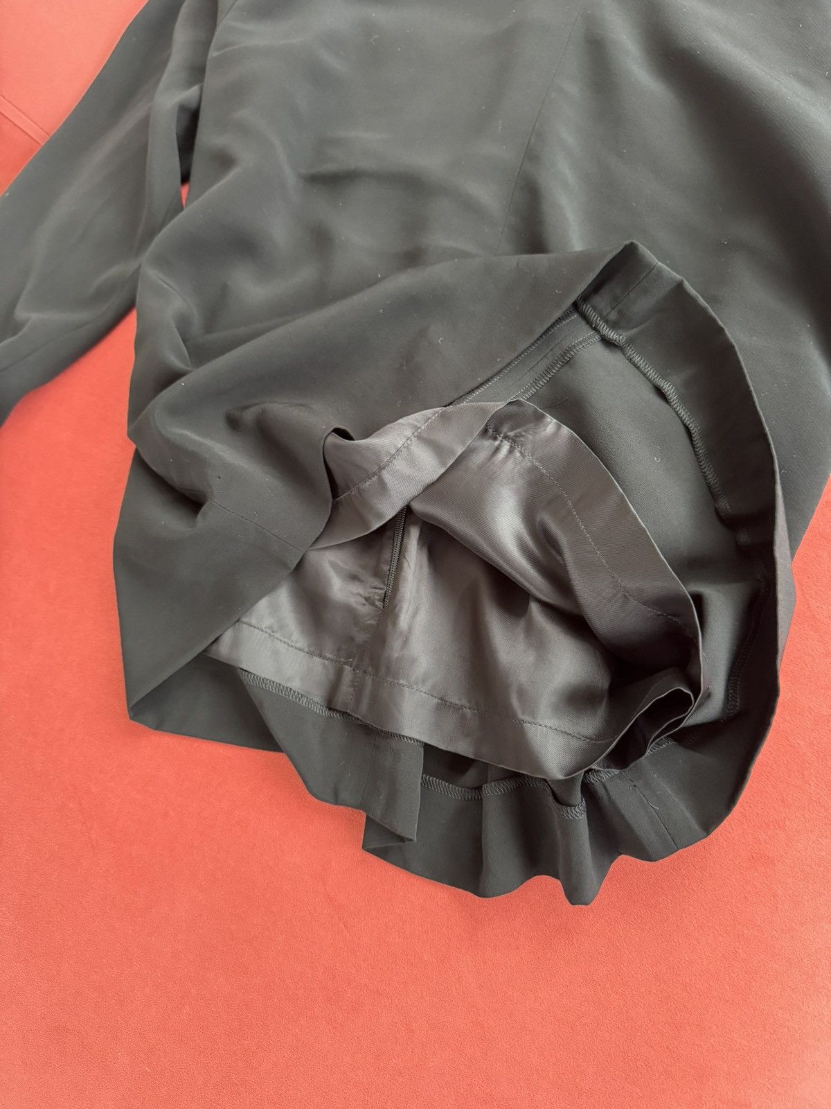 Dries Van Noten Dries van Noten black crepe blouse, size M Size M / US 6-8 / IT 42-44 - 6 Thumbnail